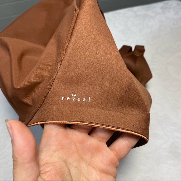 REVEAL Low-Key Side Smoothing T-Shirt Bra Bare Necessities 36G Nude Coco Brown - Picture 6 of 11